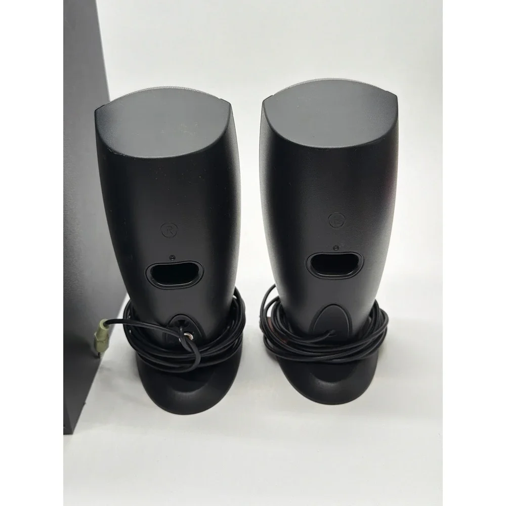 Dell A425 2.1 Computer Speaker System with Powered Subwoofer Black Grey Wired